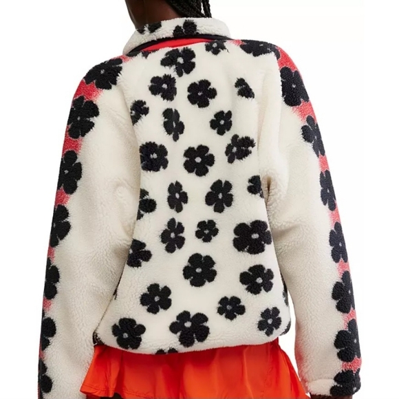 Free People Hit The Slops Fleece Snap Buttons Jacket - Picture 6 of 14